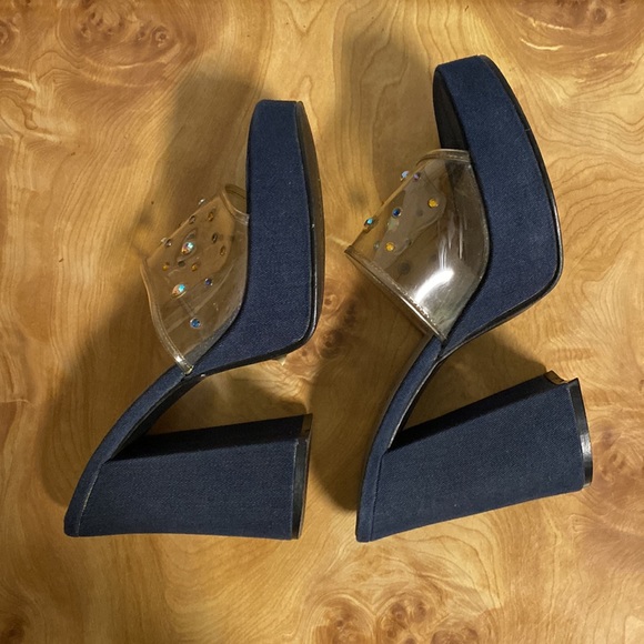 Vintage Y2K 90s Sketchers Disco Heels - Picture 6 of 9